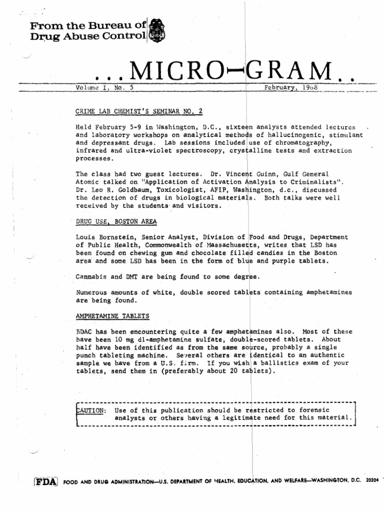 Microgram 1968 Download Free PDF Explosive Material Sodium Chloride