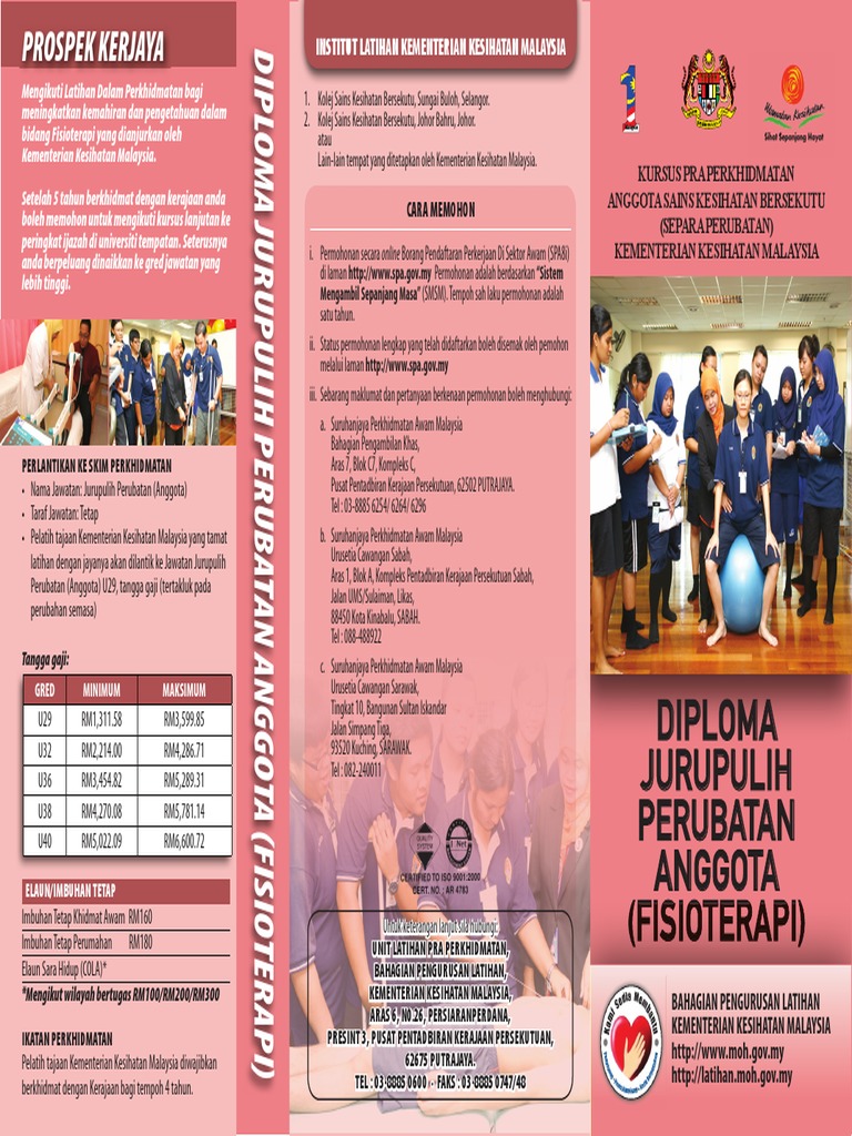 Diploma Jurupulih Anggota Fisioterapi Pdf