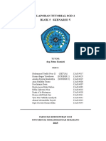 Laporan Tutorial SGD 2 Blok 5 Skenario V: Tutor: Drg. Retno Kusniati SGD 2