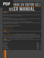 Nightshade UV Editor 2.1 - User Manual