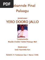 Pulaar Language Learning Guide | PDF