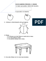 Prueba de entrada 1°