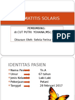 DERMATITIS SOLARIS