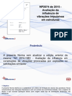 Atualização da norma sobre avaliação da influência de vibrações em estruturas