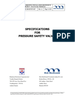 10 - 254625-300-SP-INT-027 Specifications For Pressure Safety Valve Rev A PDF