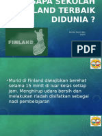 Mengapa Sekolah Finland Terbaik Didunia