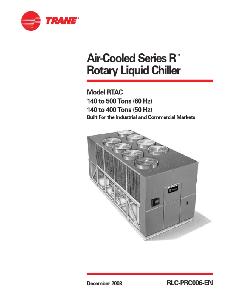 Trane RTAC | PDF | Building Automation | Gas Compressor