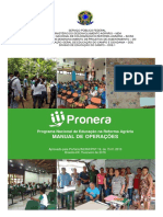 Educação no Campo: Manual do PRONERA