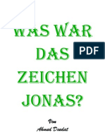 Was war das Zeichen Jonas?