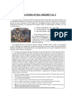 La Literatura Medieval I