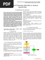 An Enhanced Clustering Algorithm To Analyze Spatial Data: Dr. Mahesh Kumar, Mr. Sachin Yadav