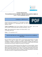 Por Una Historia de Las Relaciones Culturales en Las Américas