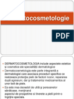 Curs 1 - Dermatocosmetica Introducere