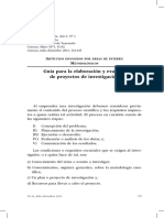 Morles, V., (2011) - Guía para La Elaboración y Evaluación de Proyectos de Investigación PDF