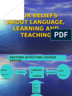 UNIT 4- Your Beliefs About Language,Learning & Teaching