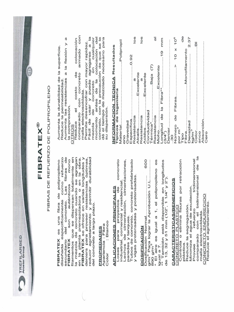 FIBRATEX | PDF
