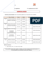 Semiología Tutorías 1º 2017