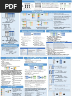 Tkinter Cheat Sheet | PDF | Menu (Computing) | Human–Computer Interaction
