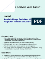 Conyoh Gap Analysis Yang Baik Dan Buruk