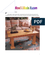 Pine Coffee Table PDF