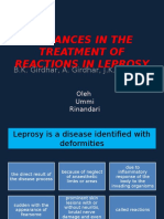 Advances in the Treatment of Reactions in Leprosy