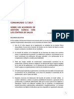 FoAAP_Comunicado 3_2017. Sobre El Acuerdo de Gestión