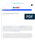 Pic Microcontroller Tutorials For Beginners