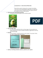 part c instructional materials