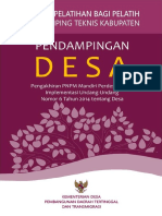 Modul Tot Panduan Pelatih Pendampingan Desa Kemendesa PDTT