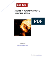 How to Create a Flaming Photo Manipulation