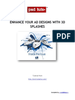 Enhance Your Ad Designs With 3d Splashes