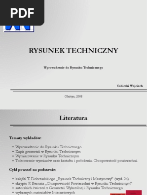 Rysunektechnicznywprowadzenie