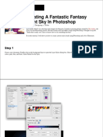 Designing Tutorials Creating a Fantastic Fantasy Night Sky in Photoshop
