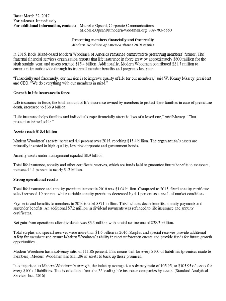 Protecting Members Financially and Fraternally Annuity American