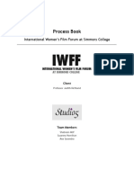 Process Book: International Women's Film Forum at Simmons College