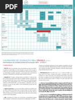 Calendário Vacina Crianças