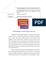 Resume Model Pembelajaran CTL Print PDF