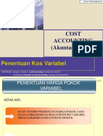 4 - Penentuan Kos Variabel