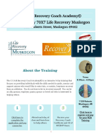 70x7 Life Recovery Muskegon Sponsored C.C.A.R. Recovery Coach Training
