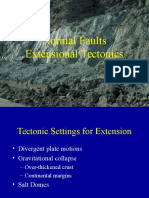 Normal Faults Extensional Tectonics
