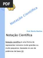 Notacao cientifica