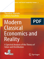 Mariolis y Tsoulfidis (2016) Modern Classical Economics and Reality