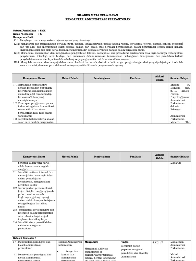 Doc silabus pendidikan agama katolik