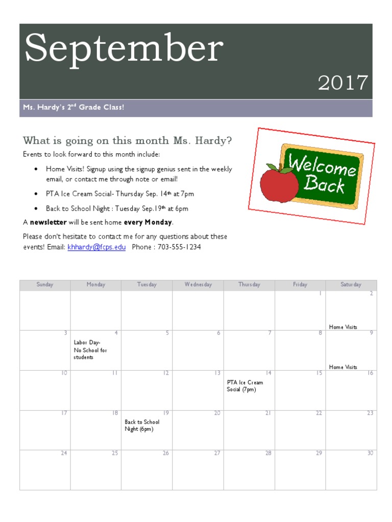 Hardy Calendar Overview PDF Leisure
