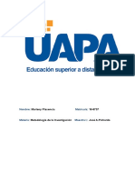 4 Marleny Plasencia 16-8737 - Tarea 3 y 4 Metodologia de La Investigacion