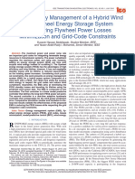 Robust Energy Management of a Hybrid Wind