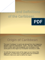 Definitions of the Caribbean Region (1)