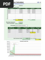 Debt Reduction Calculator - Template