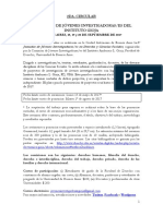 2ª Circular - V Jornadas de Jóvenes Investigadoras-es del Instituto Gioja