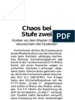 SZ: Chaos Bei Stufe Zwei